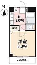 シャンボール中央町 205 ｜ 香川県高松市中央町20-15（賃貸マンション1K・2階・23.80㎡） その2