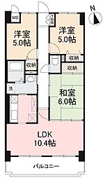 間取図画像 3LDK