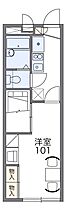 レオパレスプランドール木太 206 ｜ 香川県高松市木太町2525-1（賃貸アパート1K・2階・23.61㎡） その2