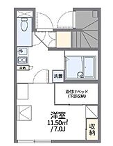 レオパレスラ　スリーズ 111 ｜ 香川県高松市林町1366-1（賃貸アパート1K・1階・30.66㎡） その2