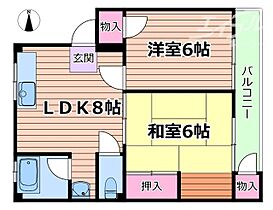 北大阪マンション  ｜ 大阪府大阪市淀川区十八条1丁目（賃貸マンション2LDK・1階・32.00㎡） その2