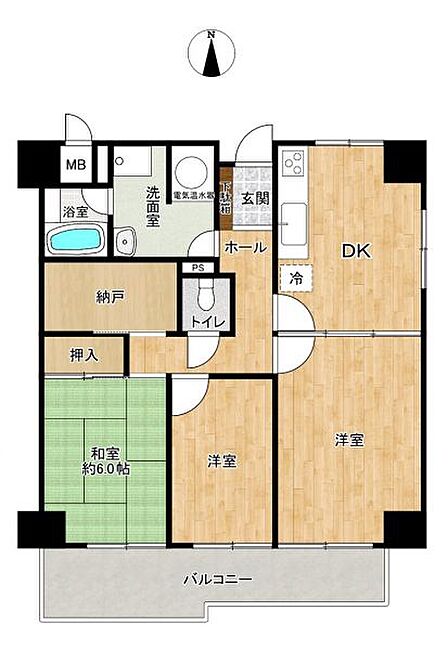 間取り図です♪