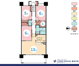 間取図画像 3LDK