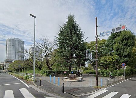 「品濃中央公園」は、緑豊かで広々とした芝生広場が広がる開放感あふれる公園。遊具や散策路も整い、子どもの遊び場としてはもちろん、日々の散歩やリフレッシュにも最適な、地域の憩いのスポットです。