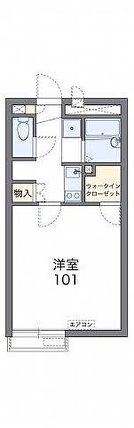 レオネクストフラッツリリー ｜大阪府高槻市安満北の町(賃貸アパート1K・1階・26.49㎡)の写真 その2