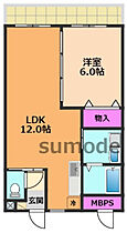 大阪府茨木市南春日丘1丁目（賃貸マンション1LDK・3階・41.04㎡） その2