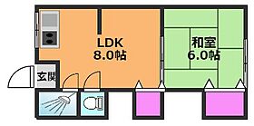 大阪府高槻市京口町（賃貸アパート1LDK・2階・32.00㎡） その2