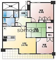 大阪府茨木市彩都あさぎ2丁目（賃貸マンション3LDK・10階・80.46㎡） その2