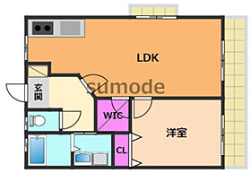 大阪府高槻市上土室5丁目（賃貸マンション1LDK・4階・42.12㎡） その2