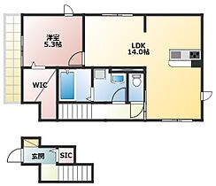 大阪府高槻市塚原4丁目（賃貸アパート1LDK・2階・43.32㎡） その2