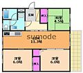 若山台第一住宅21号棟1階7.0万円