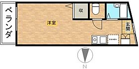 大阪府茨木市双葉町（賃貸マンション1R・5階・23.00㎡） その2