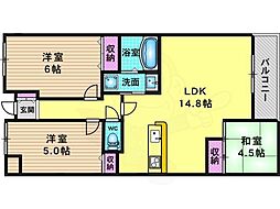 🉐敷金礼金0円！🉐東海道・山陽本線 西大路駅 徒歩10分