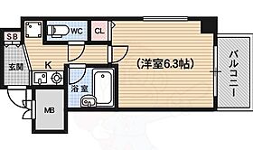 京都府京都市下京区四条堀川町（賃貸マンション1K・2階・20.29㎡） その2