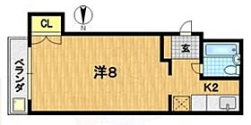 マンションシャローム  ｜ 京都府京都市北区大北山原谷乾町（賃貸マンション1K・2階・21.01㎡） その2