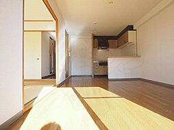 JR東海道・山陽本線 西大路駅 徒歩6分の賃貸マンション 4階2LDKのリビング/ダイニング