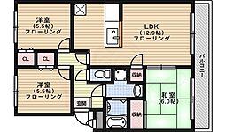 ノールヴァーグ 3LDKの間取図画像