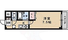 ホワイトハイム北荒見  ｜ 京都府京都市北区衣笠北荒見町（賃貸マンション1K・1階・22.80㎡） その2