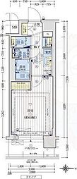 京都市上京区長門町マンション 1Kの間取図画像