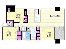 シャリエ京都円町  ｜ 京都府京都市中京区西ノ京南大炊御門町（賃貸マンション3LDK・2階・71.83㎡） その2