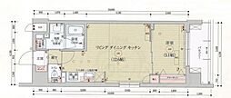ベラジオ雅び京都三条通 1LDKの間取図画像
