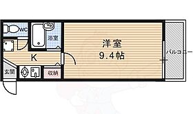 パラドール西院PART3 207 ｜ 京都府京都市右京区西院安塚町（賃貸マンション1K・2階・27.26㎡） その2