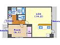 ソレイユ壬生6階12.0万円