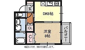 アルテ西院  ｜ 京都府京都市中京区壬生西土居ノ内町（賃貸アパート1DK・2階・30.54㎡） その2