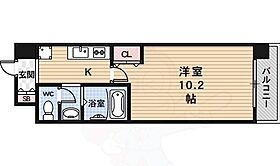 CASA SHIKO  ｜ 京都府京都市右京区西院月双町（賃貸マンション1K・5階・27.81㎡） その2