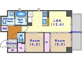 京都府京都市下京区上平野町（賃貸マンション2LDK・3階・52.84㎡） その2