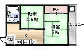 ドルミイシダ  ｜ 京都府京都市右京区西京極西川町（賃貸マンション2K・4階・23.00㎡） その2