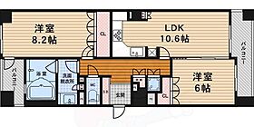 リーガル京都四条烏丸  ｜ 京都府京都市下京区神明町（賃貸マンション2LDK・6階・61.96㎡） その2