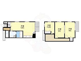 太秦上刑部町貸家  ｜ 京都府京都市右京区太秦上刑部町（賃貸一戸建3LDK・1階・78.57㎡） その2