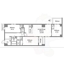 ヴィラ御所南  ｜ 京都府京都市中京区橘町（賃貸マンション3LDK・1階・74.20㎡） その2