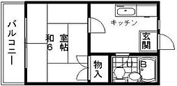間取図画像 1DK