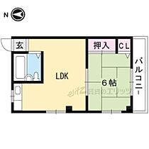 サンハイツいすゞ 203 ｜ 大阪府茨木市五十鈴町18-20（賃貸マンション1LDK・2階・33.00㎡） その2