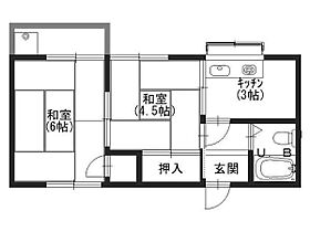 コーポUI D ｜ 大阪府高槻市津之江町１丁目14-10（賃貸アパート2K・2階・29.16㎡） その2