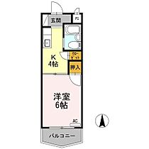 グリーンハイツ 401 ｜ 大阪府箕面市坊島１丁目3-40（賃貸アパート1K・4階・20.25㎡） その2