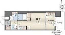 S-RESIDENCE天満橋ar 1LDKの間取図画像