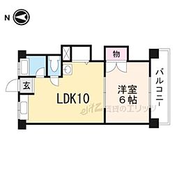 第一大森マンション 1LDKの間取図画像