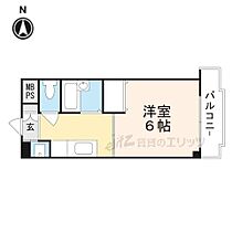 シャトー黒田 416 ｜ 大阪府茨木市舟木町2-1（賃貸マンション1R・4階・21.00㎡） その2