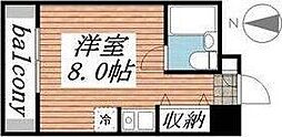 プレアール吹田泉町2 ワンルームの間取図画像