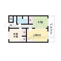 ルミエール  ｜ 大阪府高槻市唐崎西２丁目28-5（賃貸マンション2LDK・2階・51.30㎡） その2