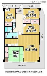 間取図画像 3SLDK