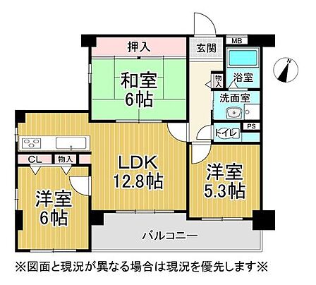 3LDKの間取り♪