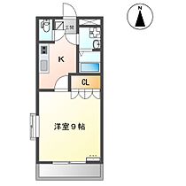 シャルドネ弥生が丘  ｜ 佐賀県鳥栖市弥生が丘4丁目（賃貸アパート1K・2階・29.75㎡） その2