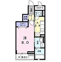 福岡県久留米市合川町2146番地1（賃貸マンション1K・3階・31.06㎡） その2