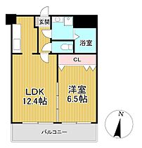 プリマヴェーラ諏訪野 602 ｜ 福岡県久留米市諏訪野町1562-4（賃貸マンション1LDK・6階・40.30㎡） その2