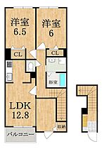 サニーカーサI  ｜ 奈良県吉野郡大淀町大字桧垣本（賃貸アパート2LDK・2階・62.45㎡） その2