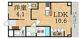 グランシャリオ.K  ｜ 奈良県橿原市新賀町（賃貸マンション1LDK・3階・36.00㎡） その2